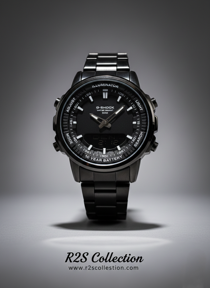 G-Shock Watch - Premium Look with 10 Year Battery